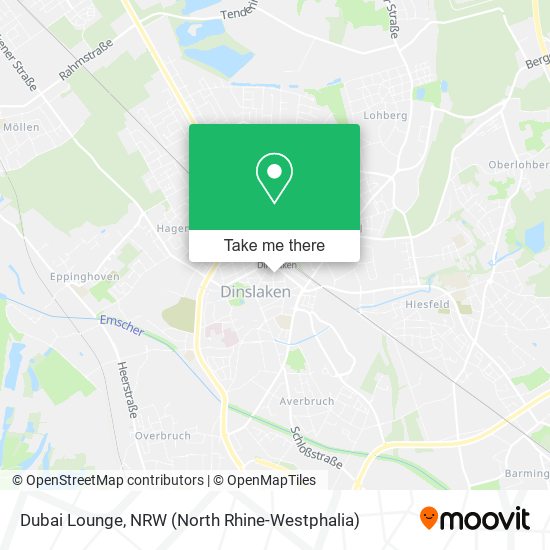 Dubai Lounge map