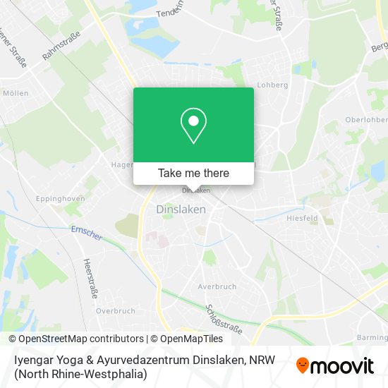 Iyengar Yoga & Ayurvedazentrum Dinslaken map