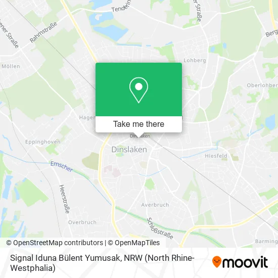 Signal Iduna Bülent Yumusak map