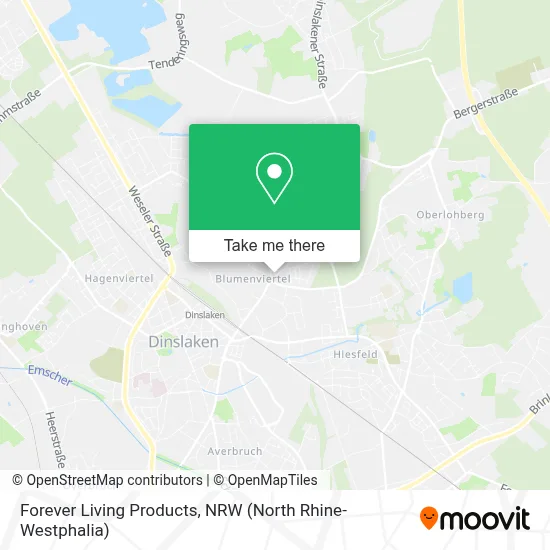 Forever Living Products map