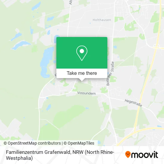 Familienzentrum Grafenwald map