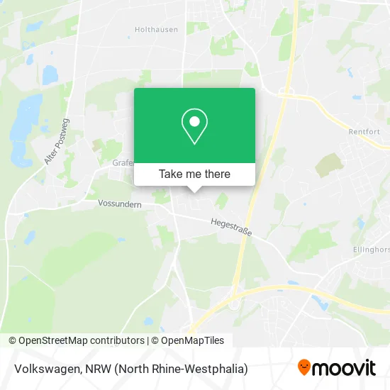 Volkswagen map