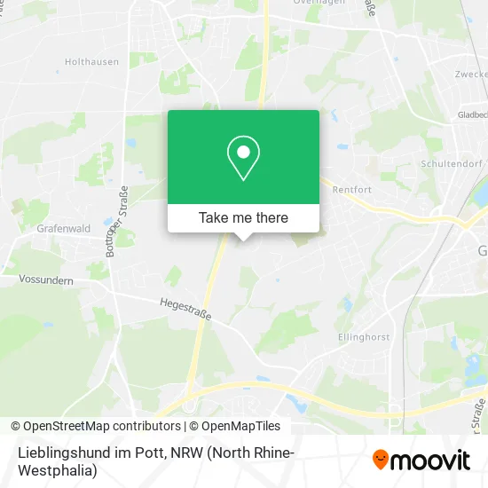 Карта Lieblingshund im Pott