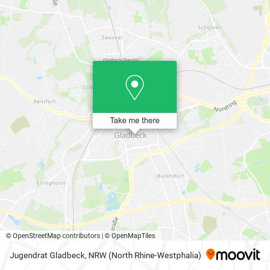 Jugendrat Gladbeck map