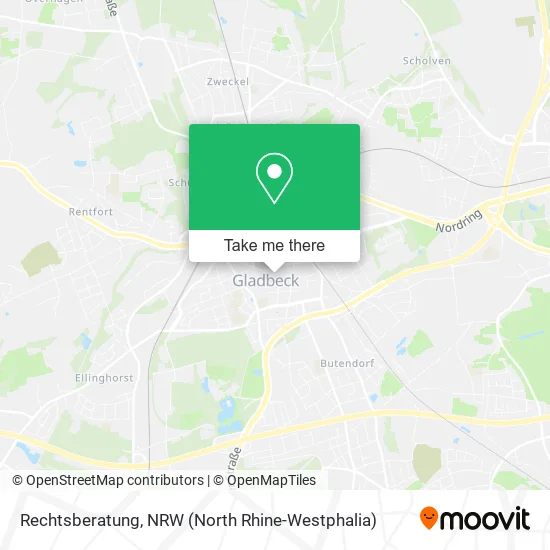 Карта Rechtsberatung