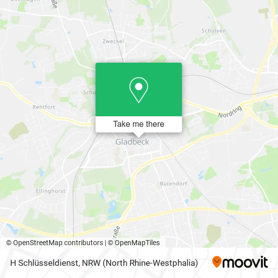 H Schlüsseldienst map