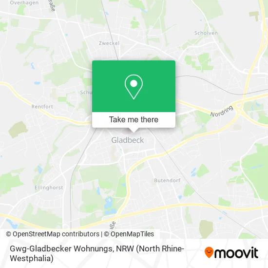 Gwg-Gladbecker Wohnungs map