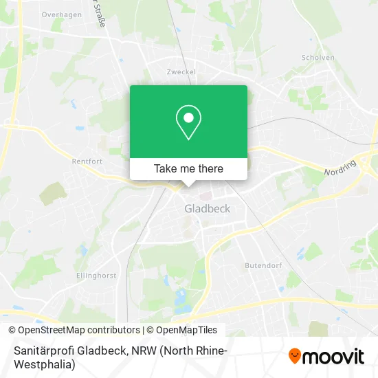 Карта Sanitärprofi Gladbeck