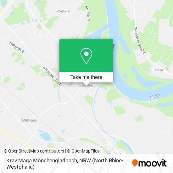 Krav Maga Mönchengladbach map