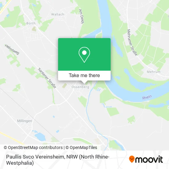 Paullis Svco Vereinsheim map