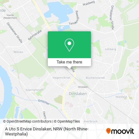 A Uto S Ervice Dinslaken map