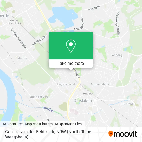 Карта Canilos von der Feldmark