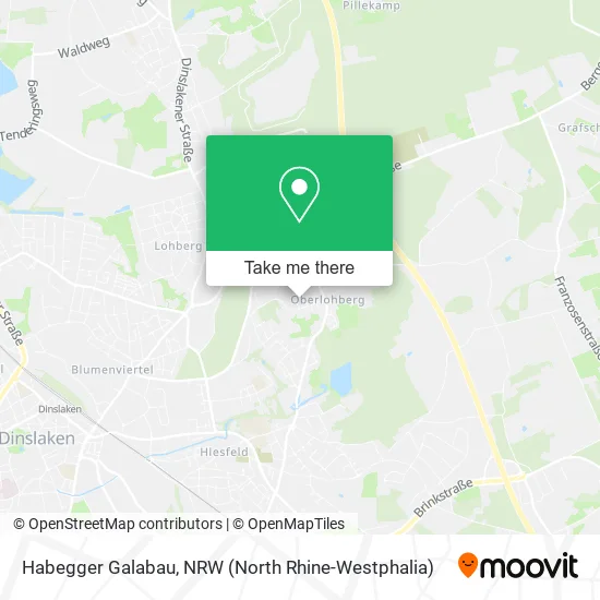 Карта Habegger Galabau