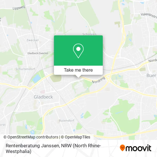 Rentenberatung Janssen map