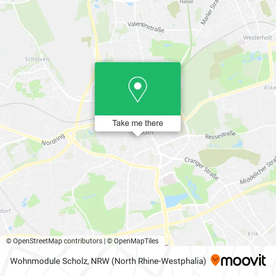 Карта Wohnmodule Scholz