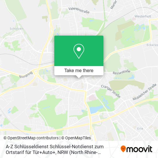 A-Z Schlüsseldienst Schlüssel-Notdienst zum Ortstarif für Tür+Auto+ map