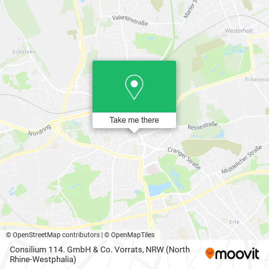Карта Consilium 114. GmbH & Co. Vorrats