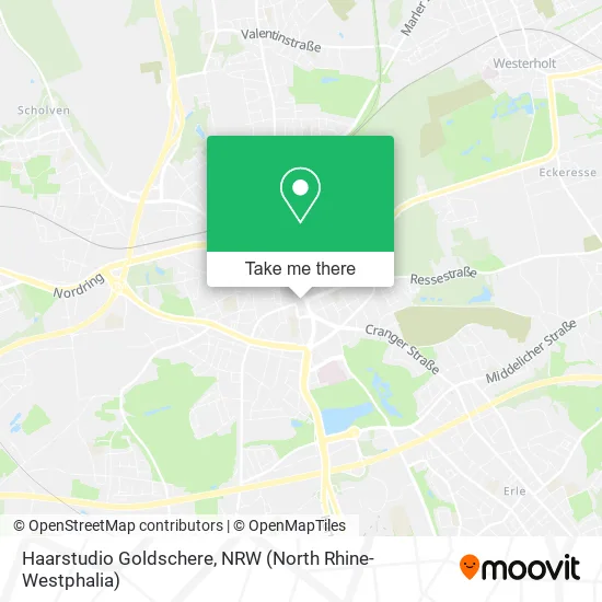 Карта Haarstudio Goldschere