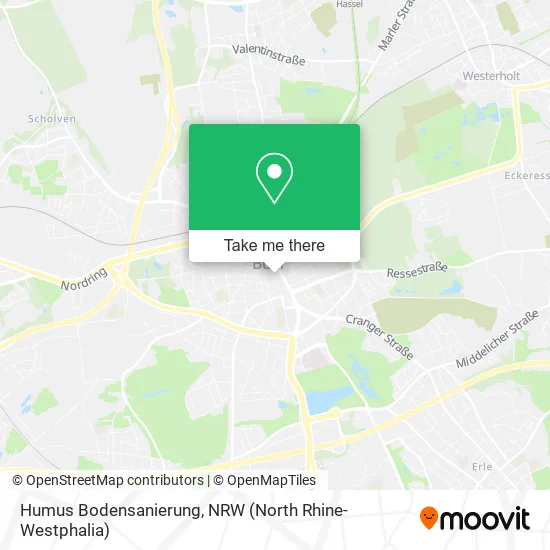 Карта Humus Bodensanierung