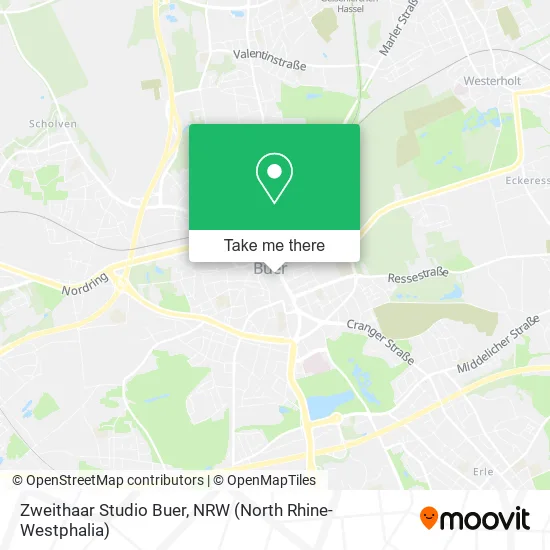 Карта Zweithaar Studio Buer