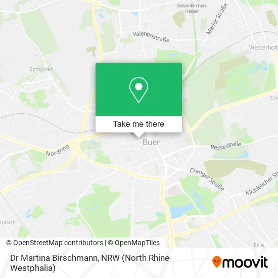 Dr Martina Birschmann map