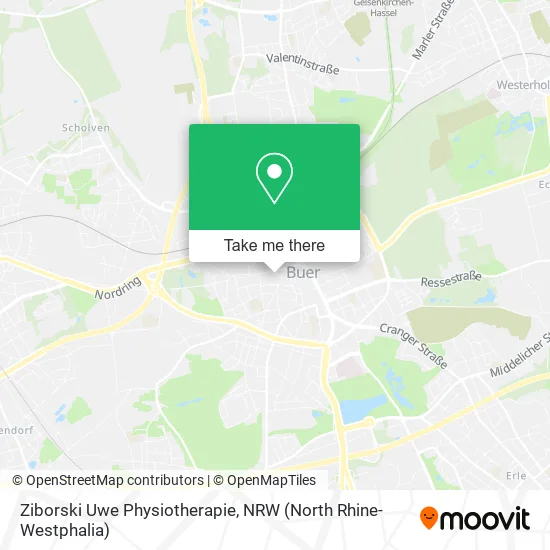 Карта Ziborski Uwe Physiotherapie