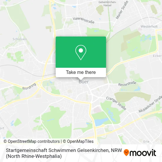 Startgemeinschaft Schwimmen Gelsenkirchen map