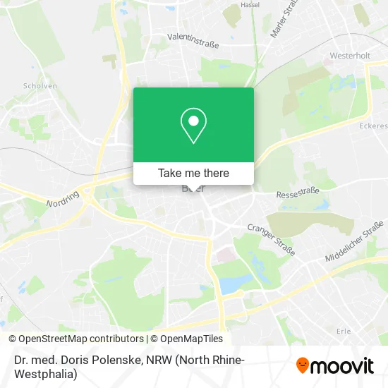 Dr. med. Doris Polenske map