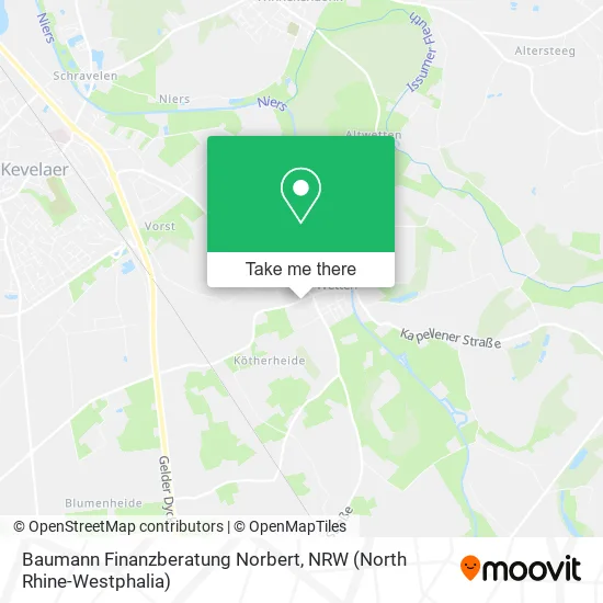 Карта Baumann Finanzberatung Norbert