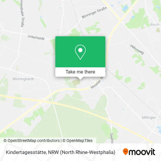 Карта Kindertagesstätte