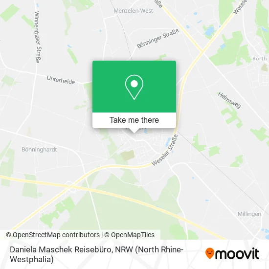 Daniela Maschek Reisebüro map