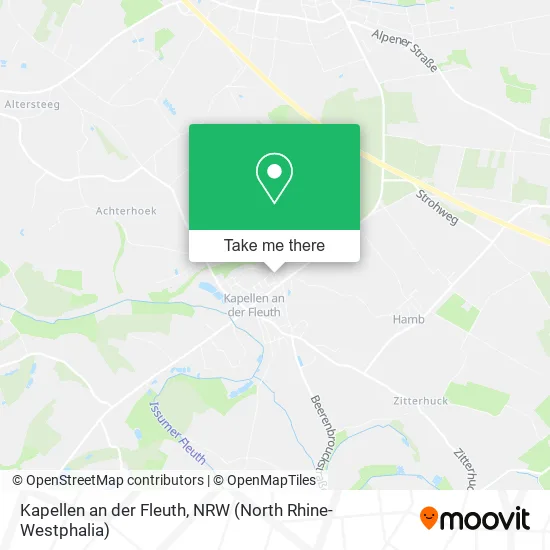Карта Kapellen an der Fleuth