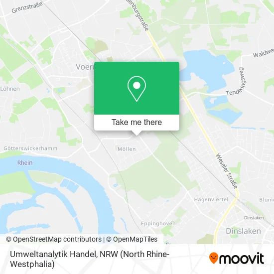 Карта Umweltanalytik Handel