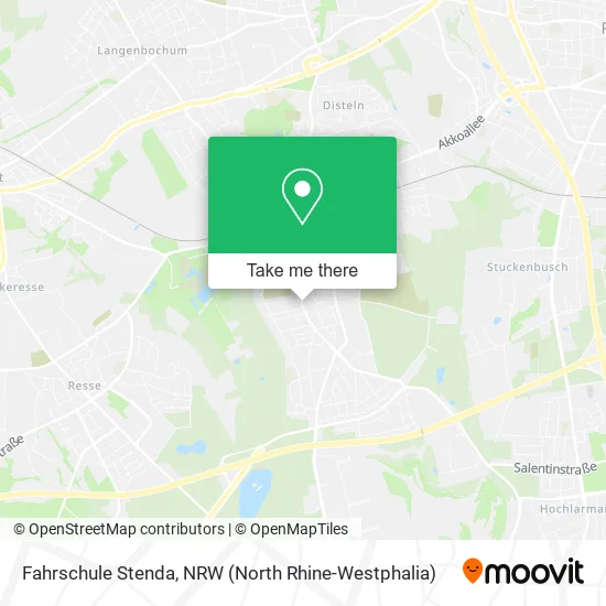 Fahrschule Stenda map