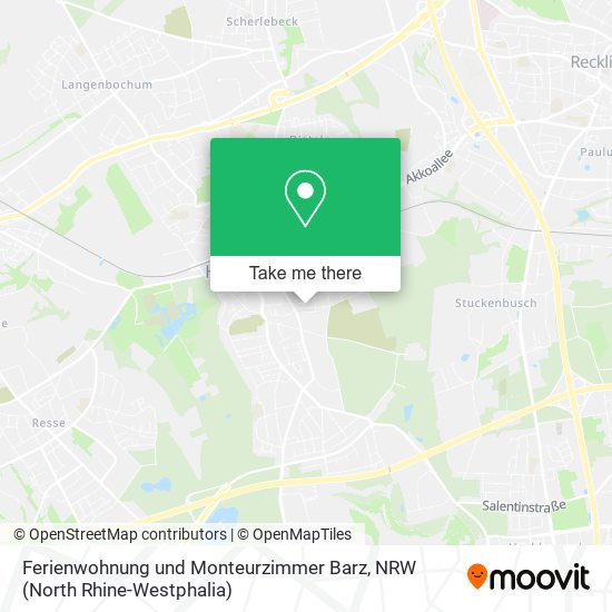 Ferienwohnung und Monteurzimmer Barz map