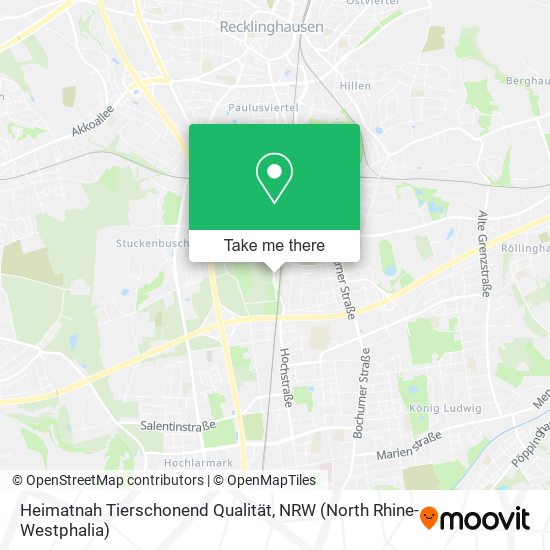 Heimatnah Tierschonend Qualität map