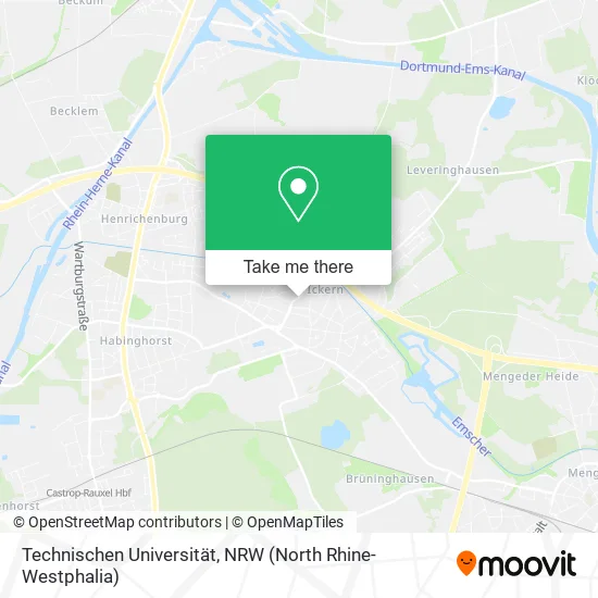 Карта Technischen Universität