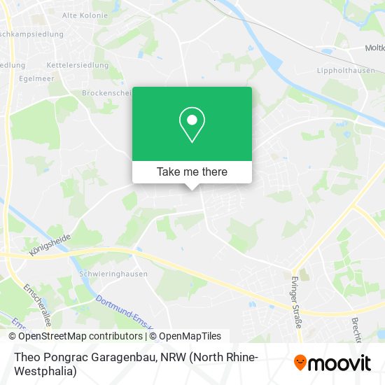 Theo Pongrac Garagenbau map