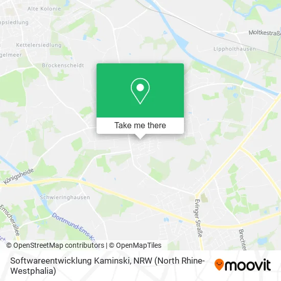 Карта Softwareentwicklung Kaminski