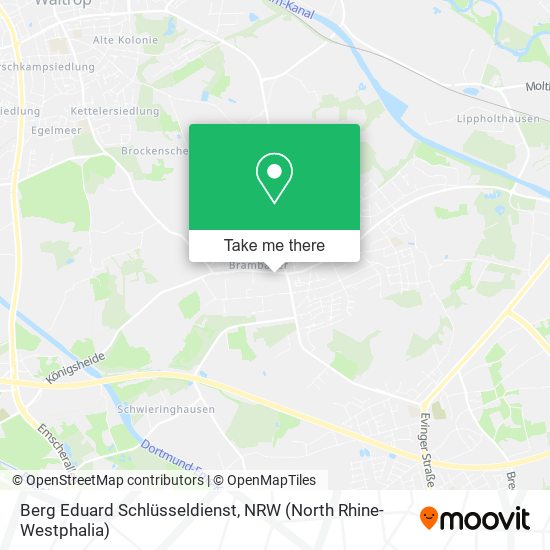 Berg Eduard Schlüsseldienst map