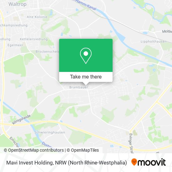 Mavi Invest Holding map