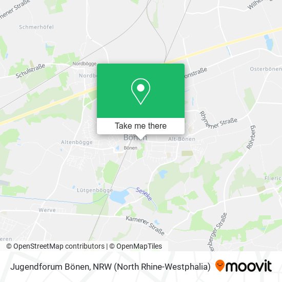 Jugendforum Bönen map