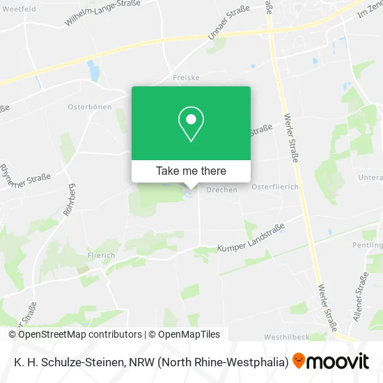 Карта K. H. Schulze-Steinen