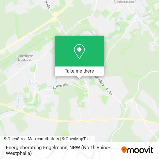 Energieberatung Engelmann map