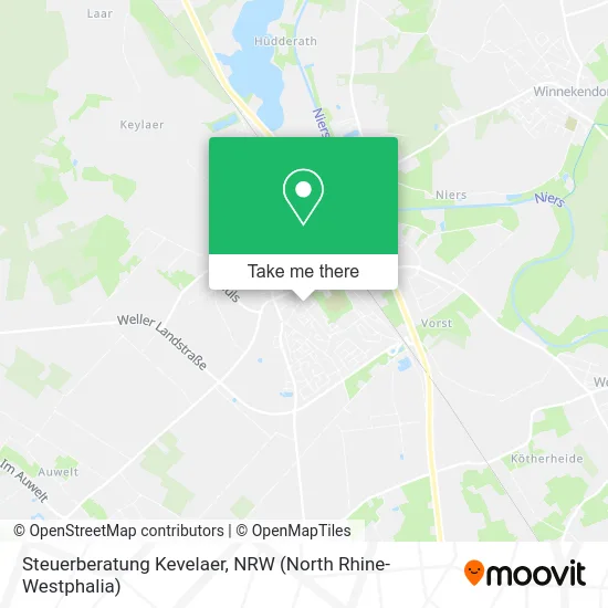 Карта Steuerberatung Kevelaer