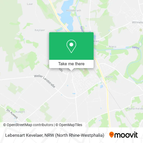 Карта Lebensart Kevelaer