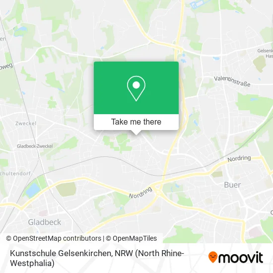 Kunstschule Gelsenkirchen map