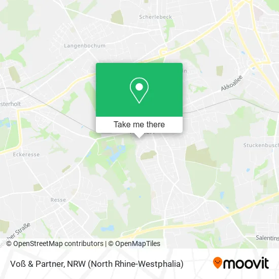 Карта Voß & Partner