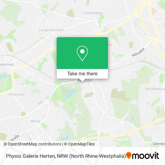 Physio Galerie Herten map