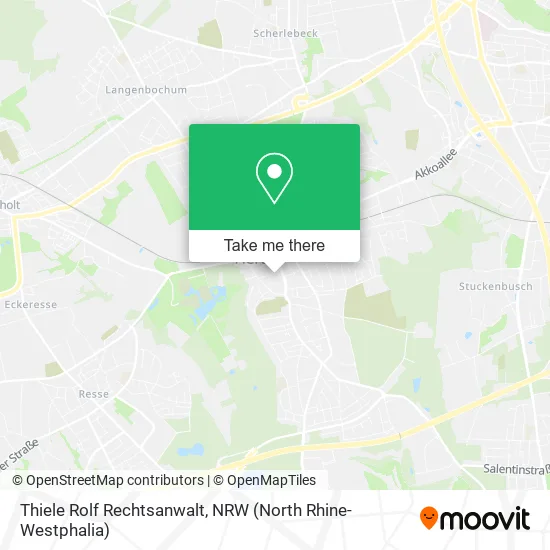 Карта Thiele Rolf Rechtsanwalt